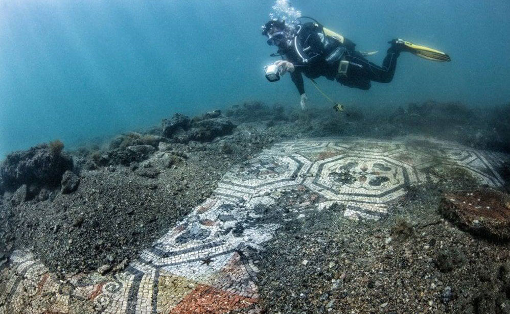 La città sommersa di Baia nei Campi Flegrei