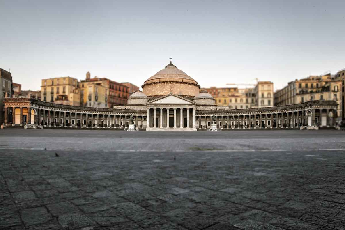 Basilica di San Francesco di Paola Napoli piazza del Plebiscito Basilica di San Francesco di Paola Napoli piazza del Plebiscito