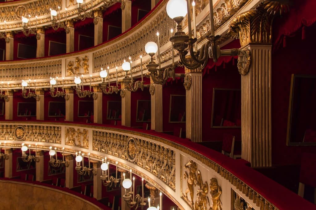 I palchi del teatro di San Carlo