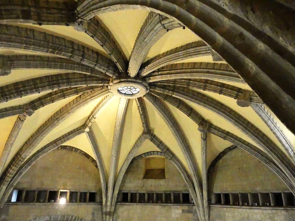 Volta della sala dei Baroni, Castel Nuovo Napoli