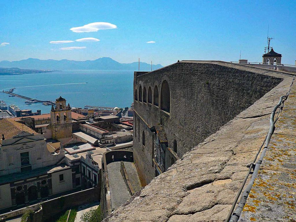 Castel Sant Elmo Napoli (vista mare)