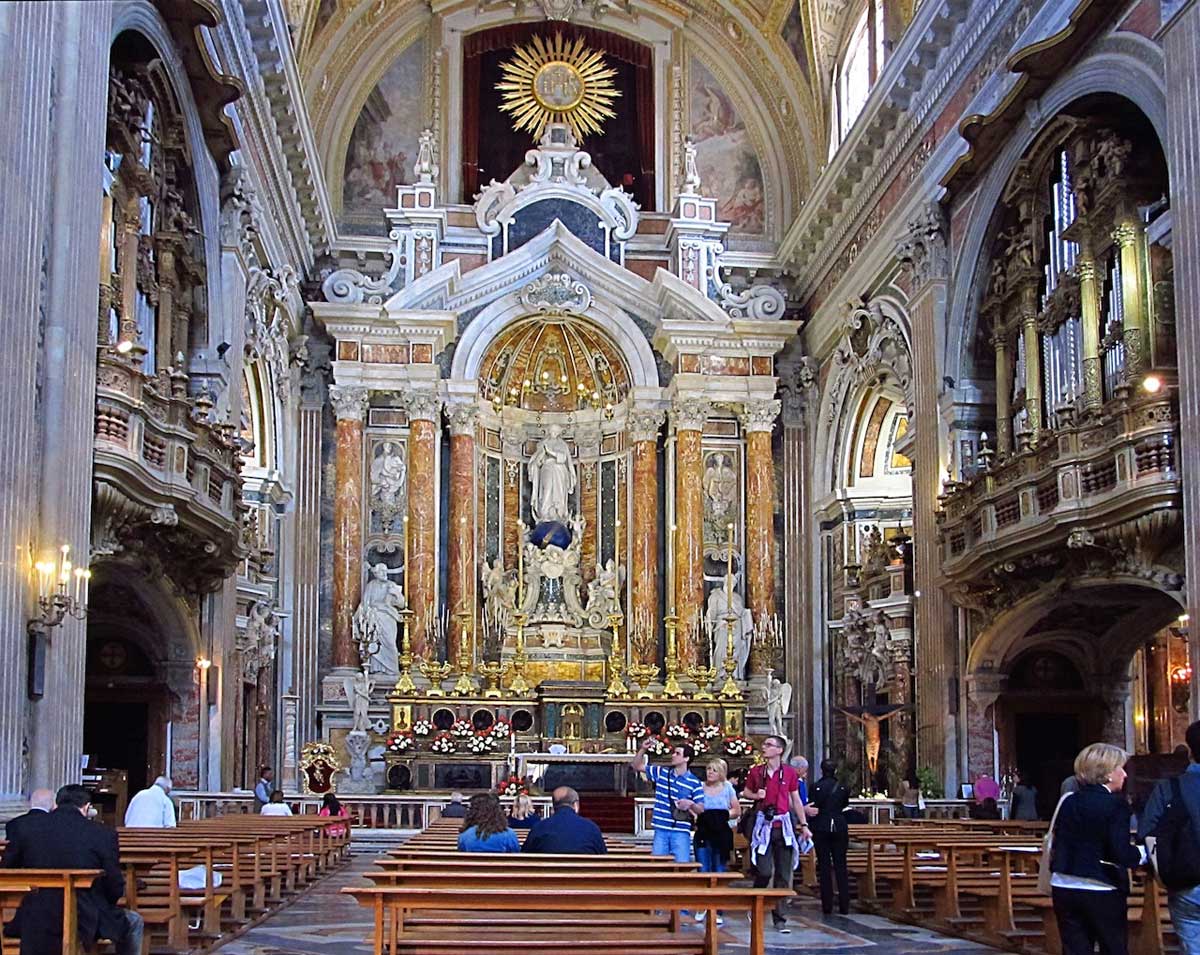 Interno, stile barocco