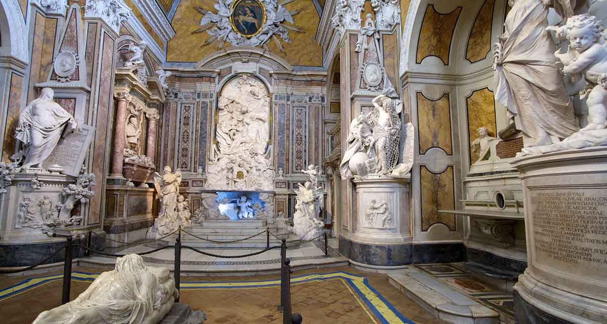Cappella Sansevero celebra il terzo scudetto del Napoli