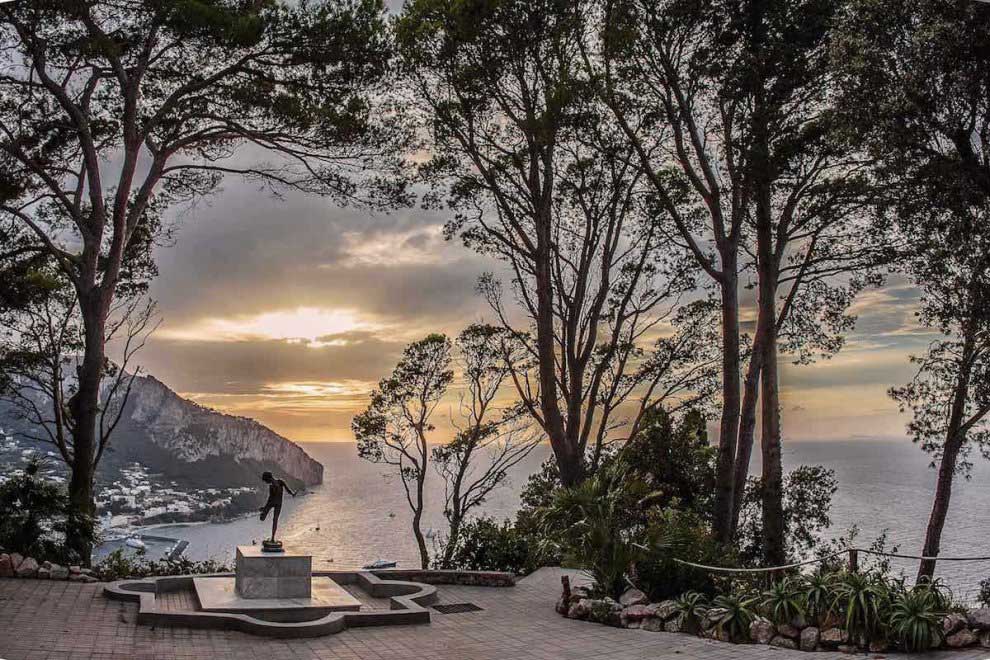 Belvedere di Villa Lysis, Capri