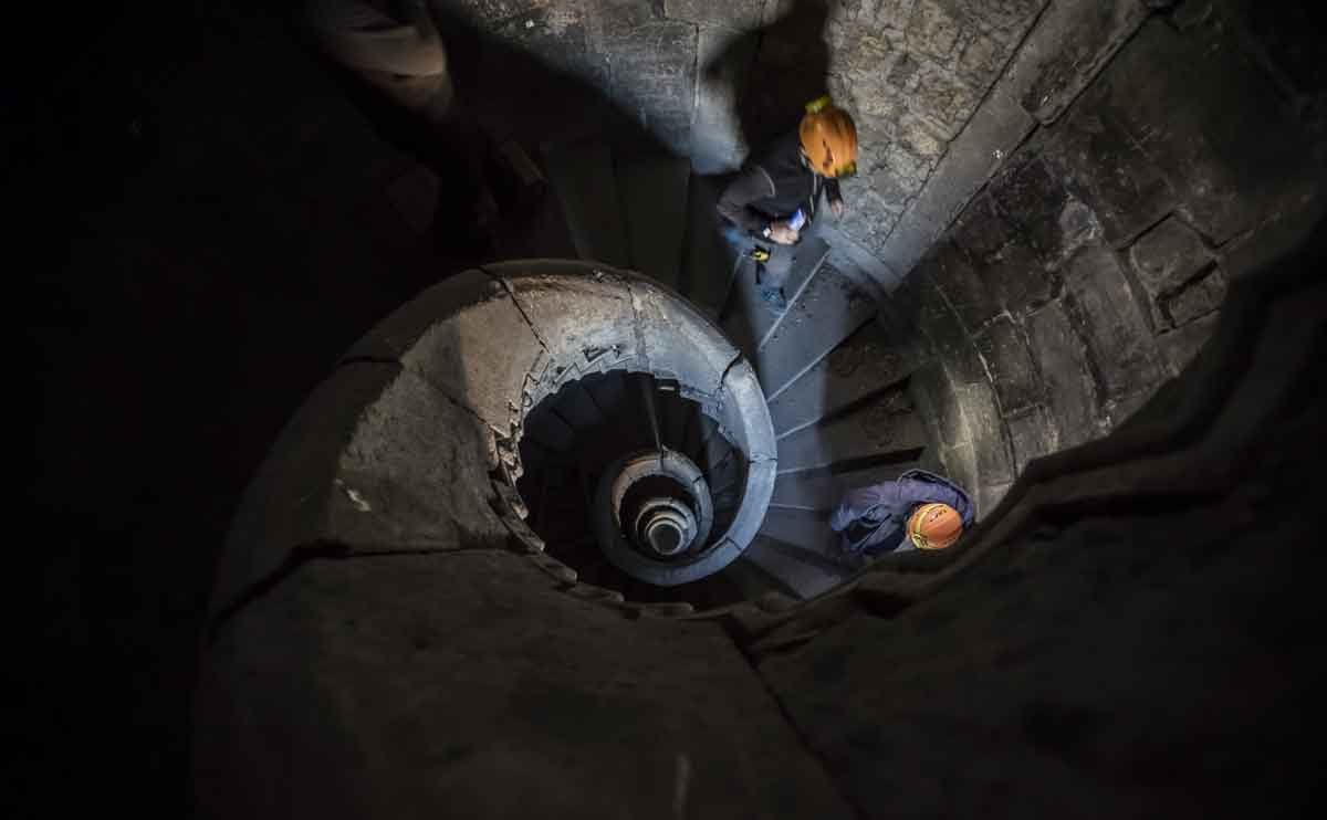 Maschio Angioino Napoli, percorso archeologico