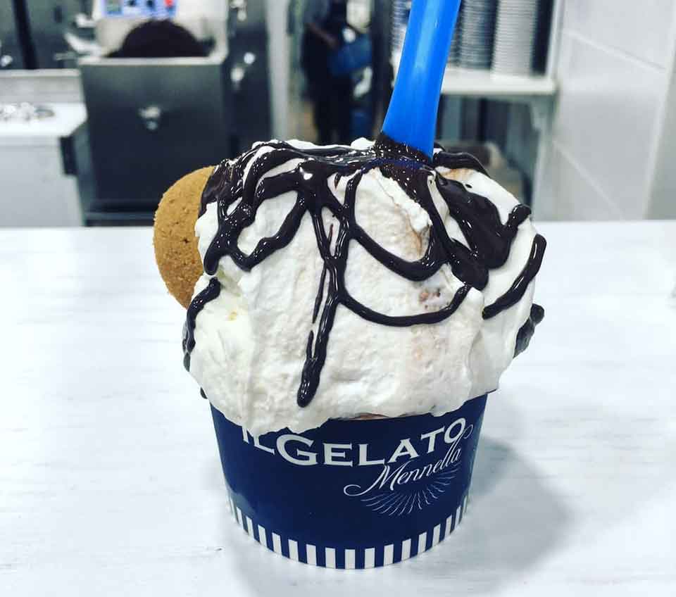 Gelateria: Mennella, Napoli