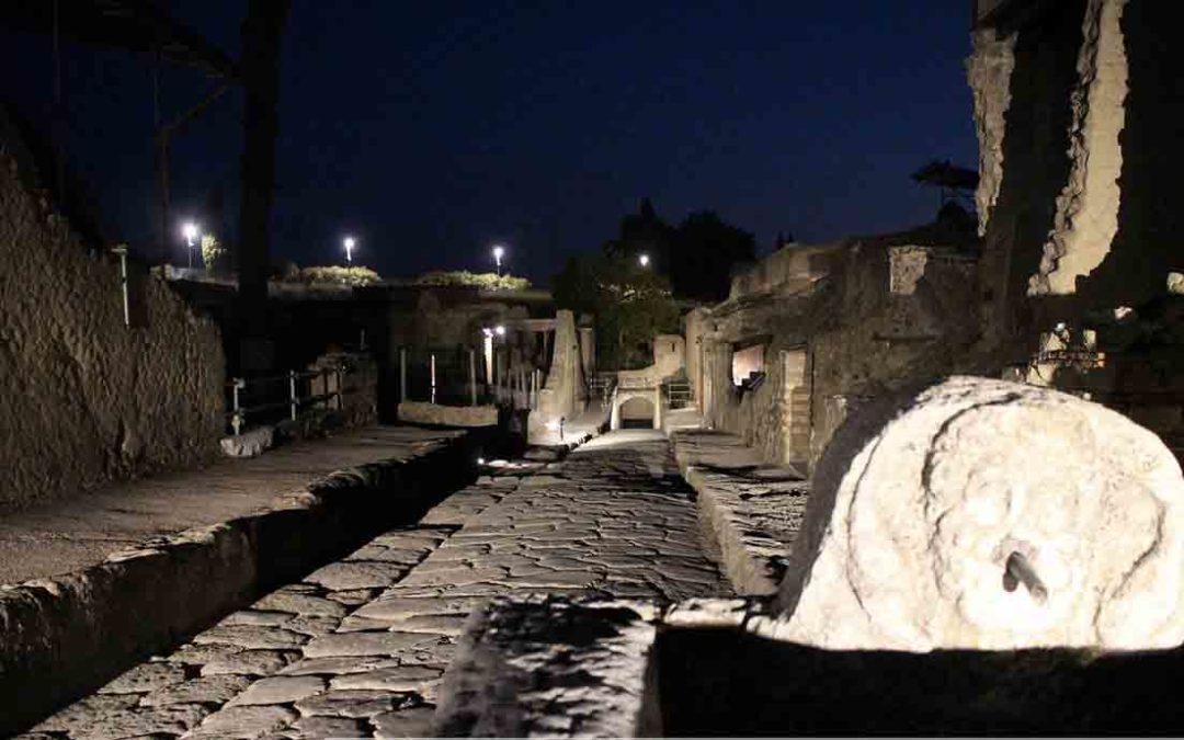 Scavi di Ercolano: al via le visite serali