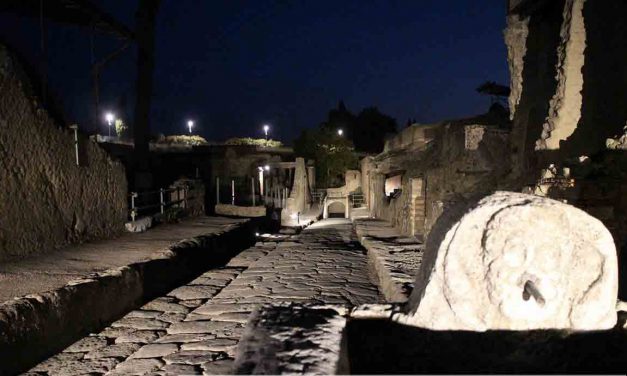 Scavi di Ercolano: al via le visite serali