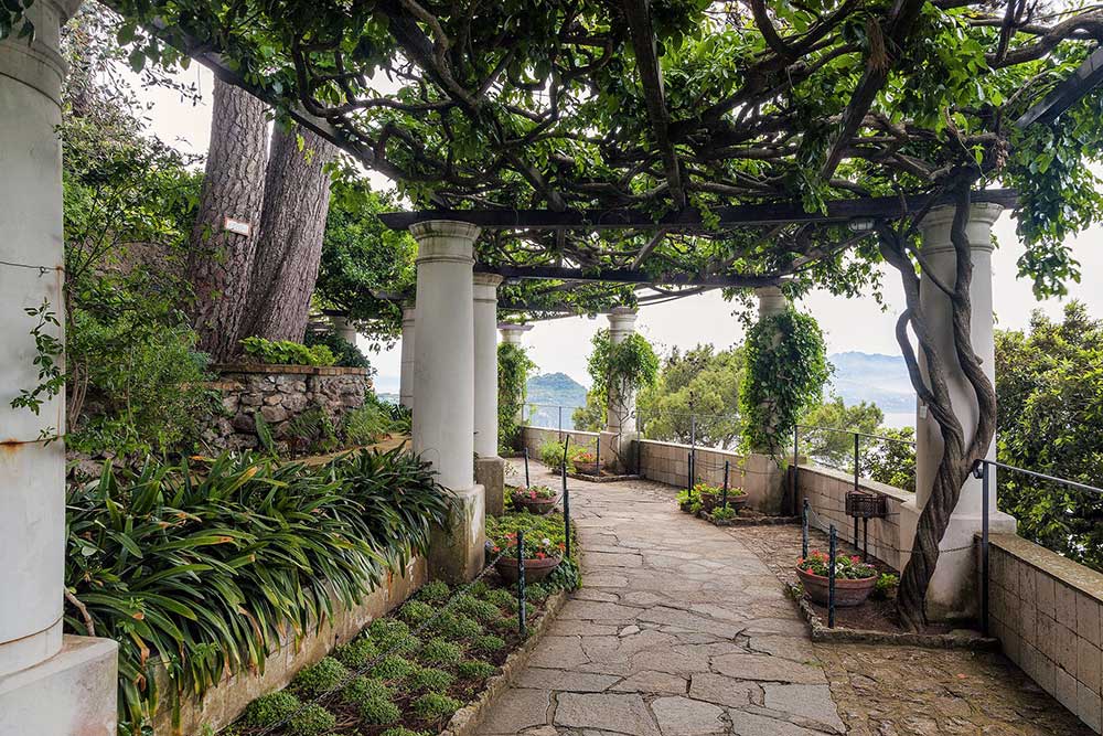 Turismo a Capri - Villa San Michele Giardino