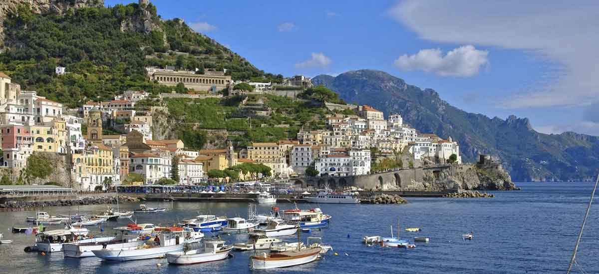 Amalfi vista dal Mare