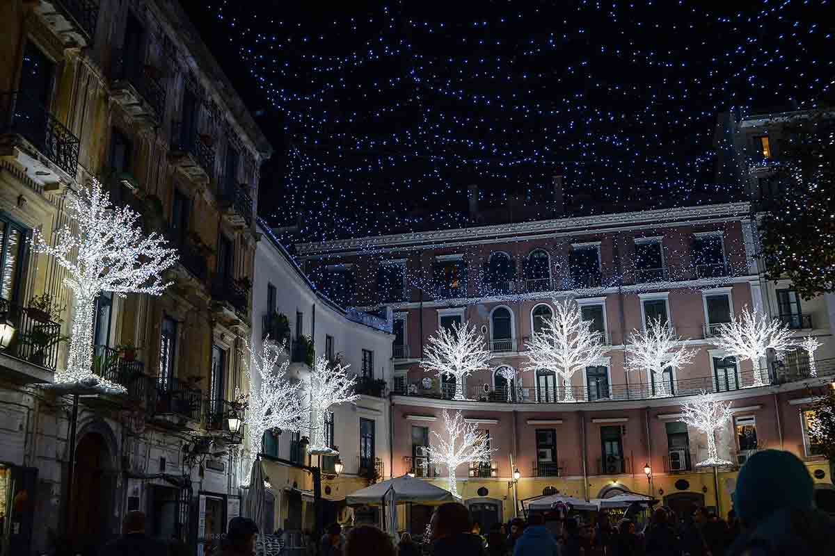 Luci d'Artista - Salerno piazza Portanova