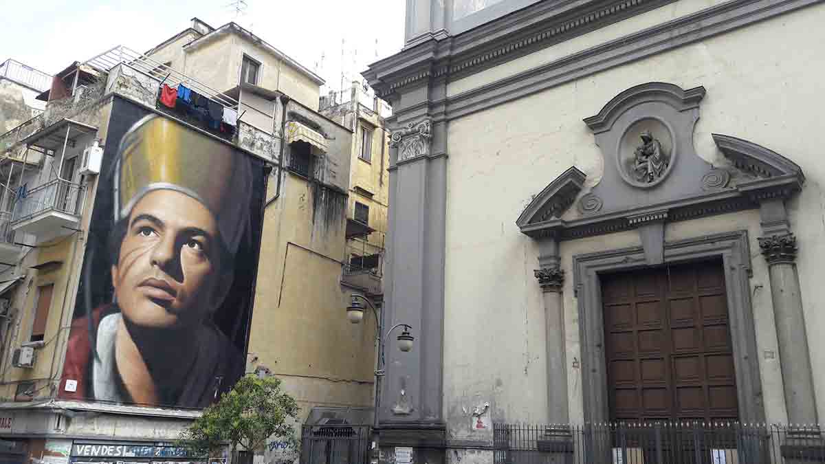 Forcella, Murales San Gennaro