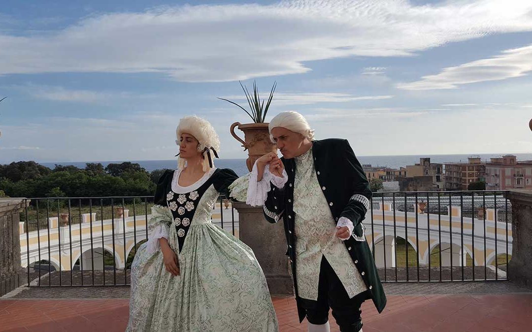A Corte dei Borbone, visita spettacolo a Villa Campolieto