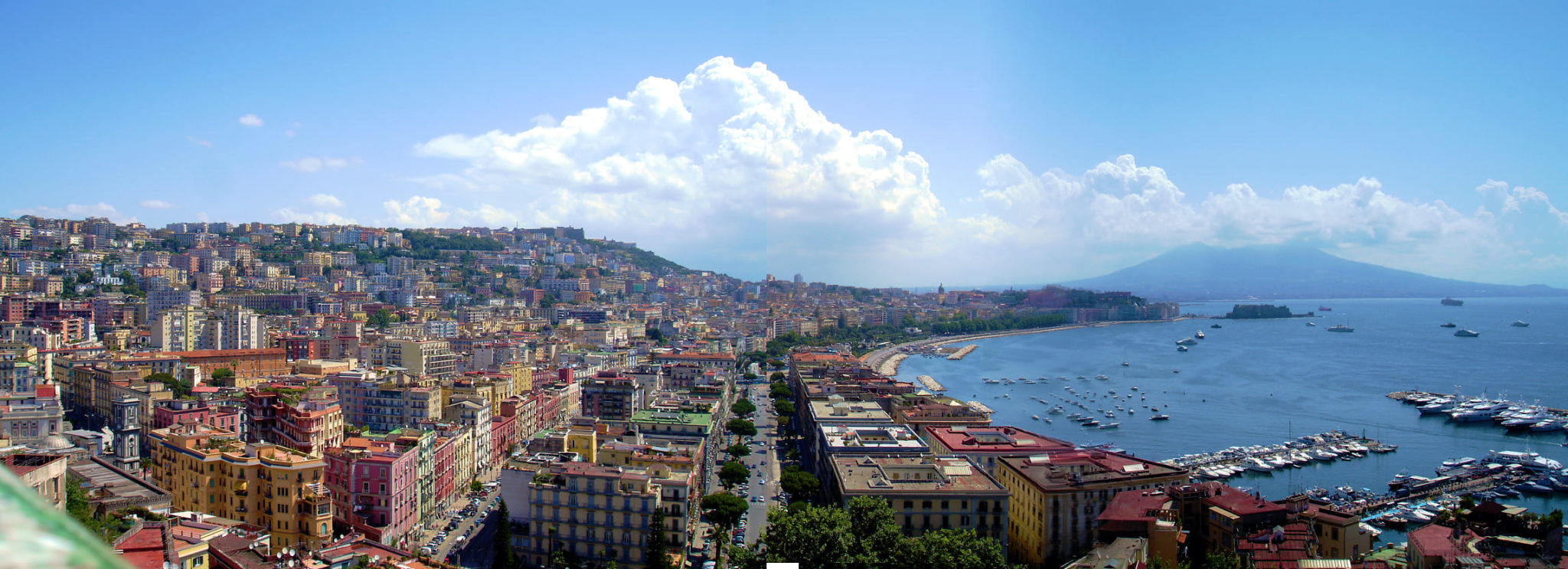 Panorama di Napoli da Sant'Antonio