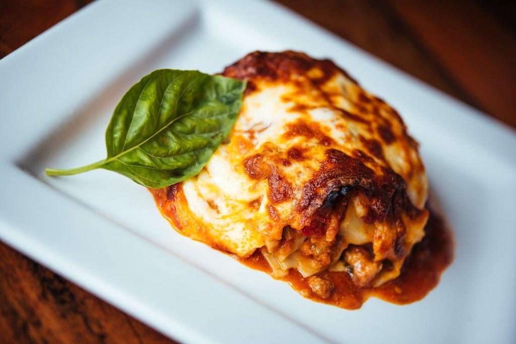 Lasagna al ristorante