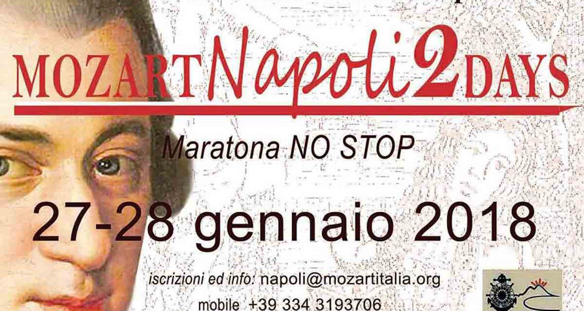 Mozart 2 Days a Napoli al Circolo Ufficiali della Marina MIlitare (gennaio 2018)