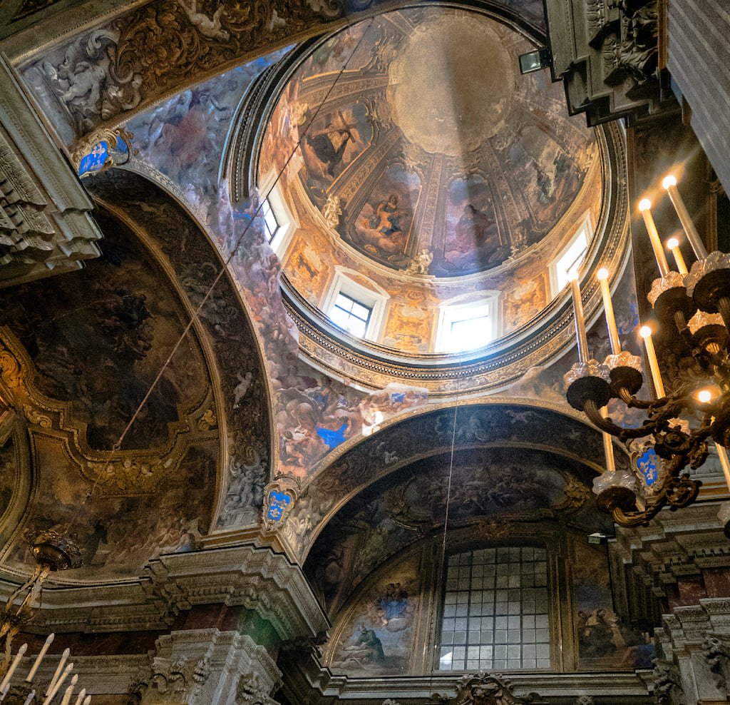 Cupola Chiesa di San Ferdinando Napoli