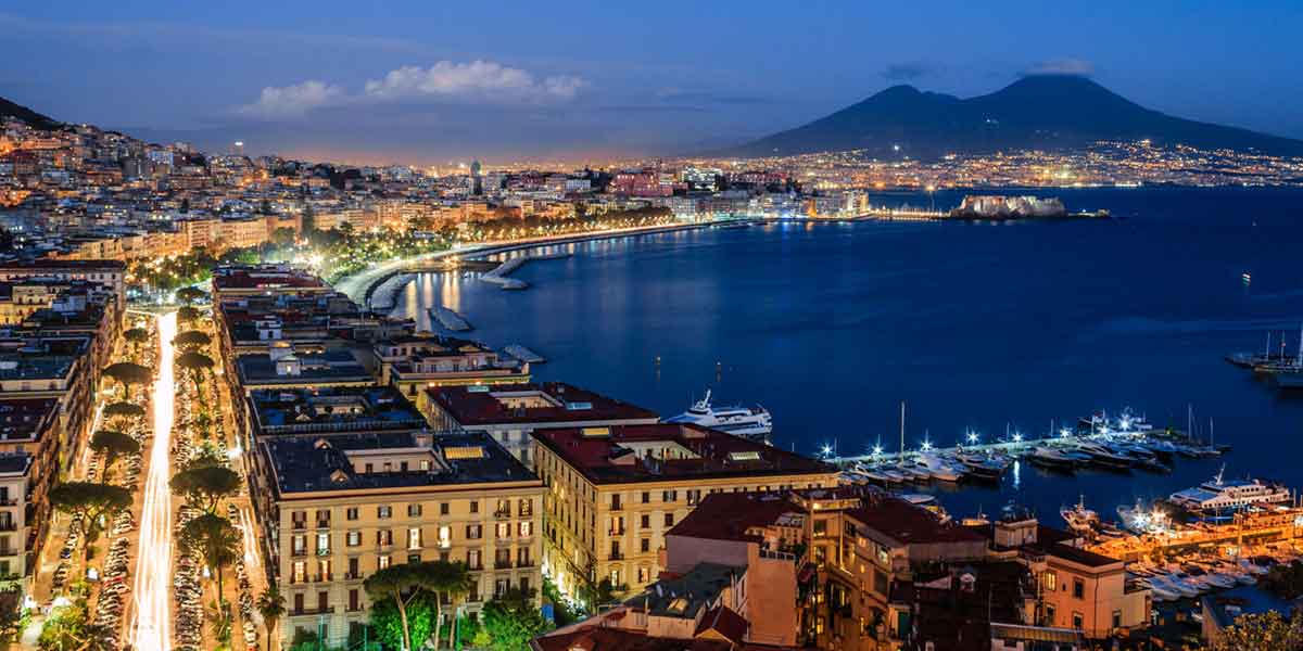Panorama di Napoli da Sant Antonio