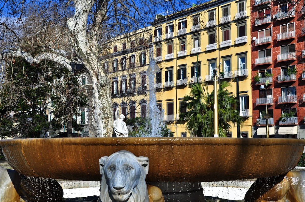 Le fontane di Villa Comunale di Napoli