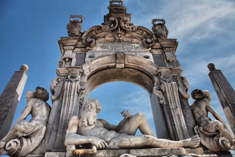 Fontana del Sebeto, omaggio al fiume fantasma di Napoli