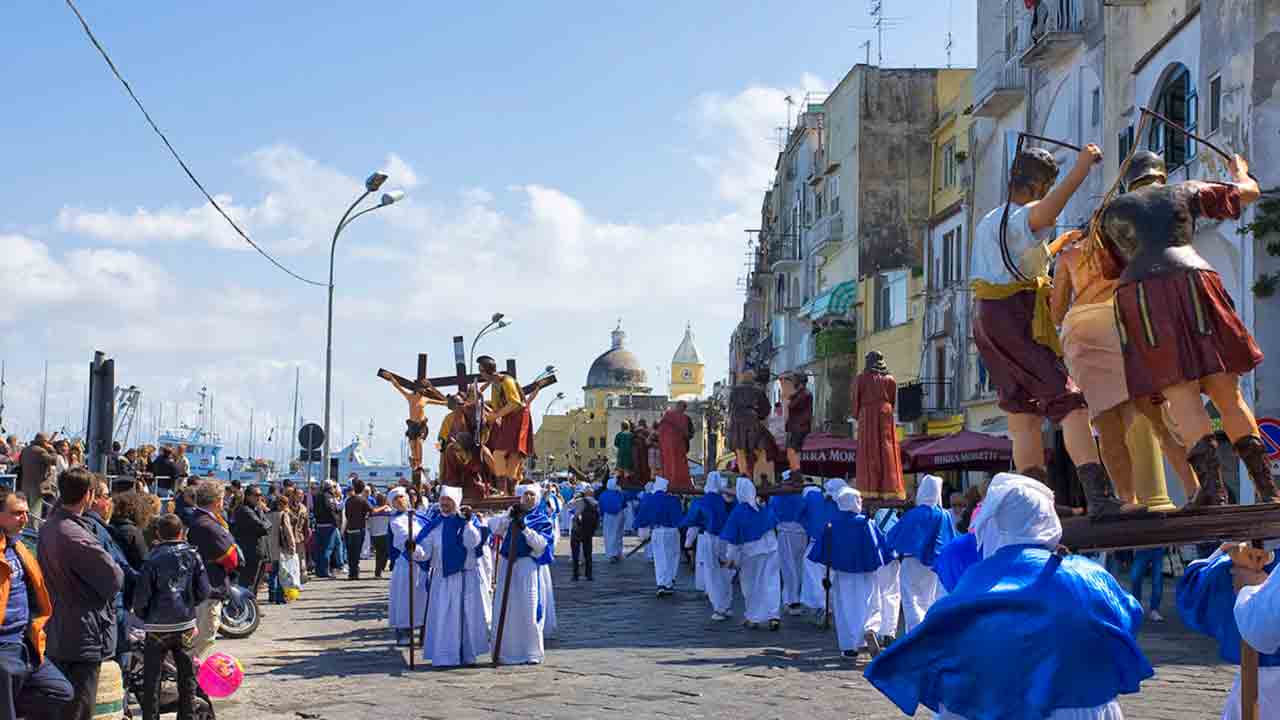 Procida Processione Settimana Santa