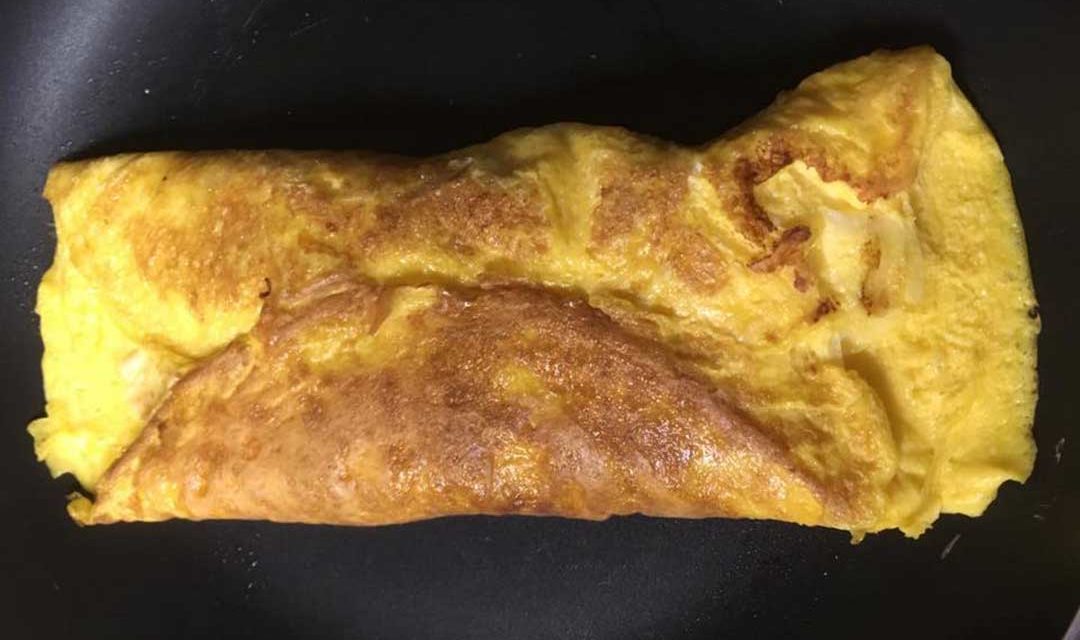 O filoscio, la frittata tipica di Napoli