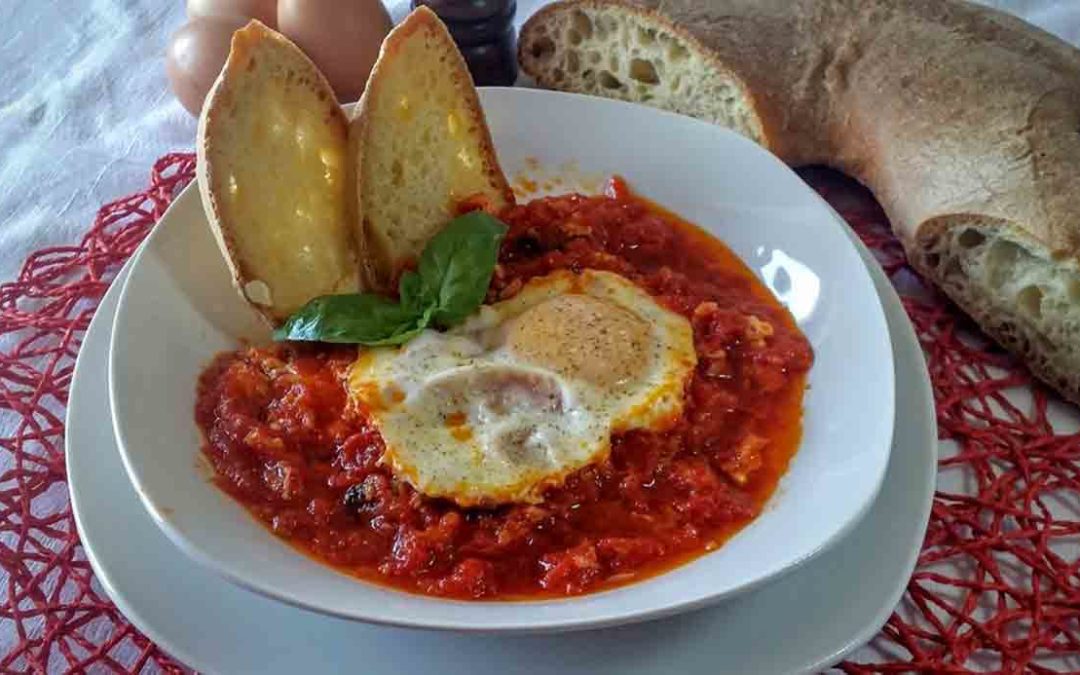 Ricetta delle uova in purgatorio
