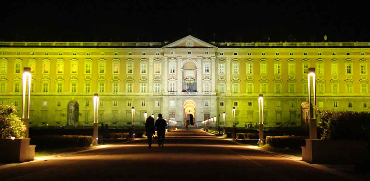 Visite serali della Reggia di Caserta, estate 2018