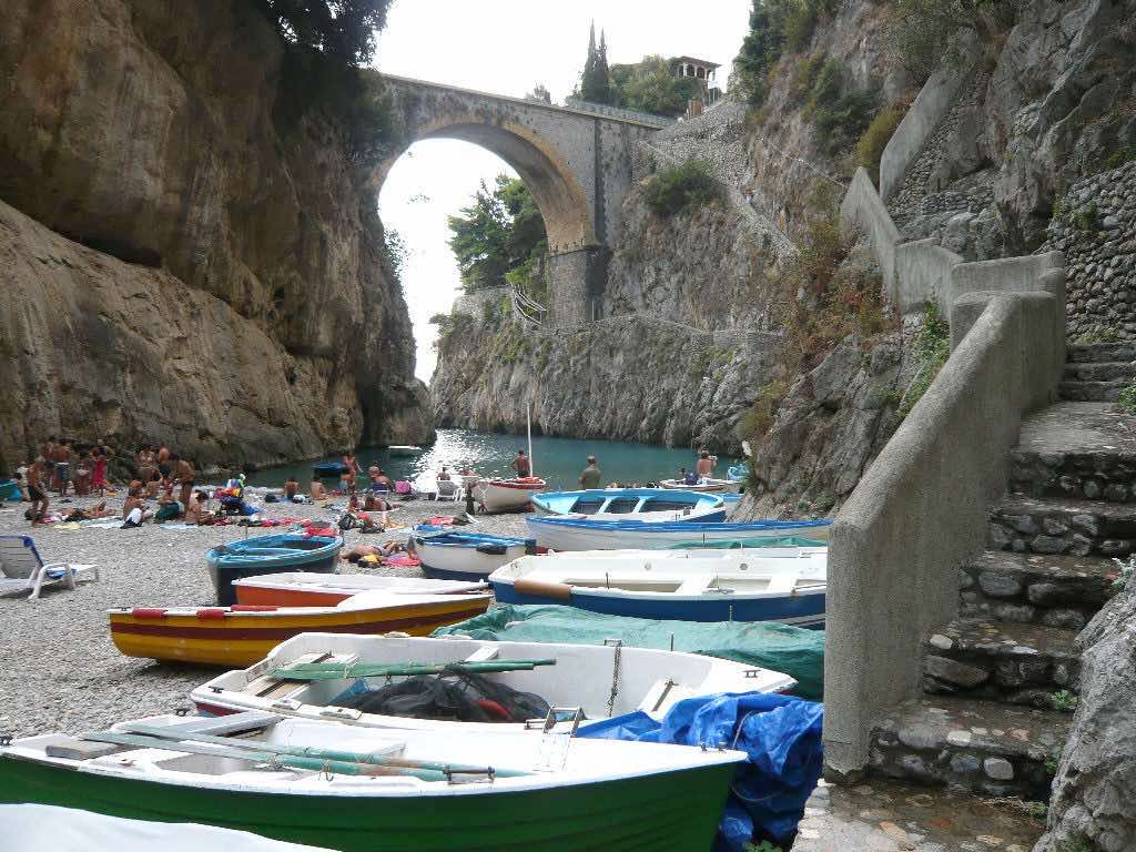 Spiagge della Campania: Fiordo di Furore