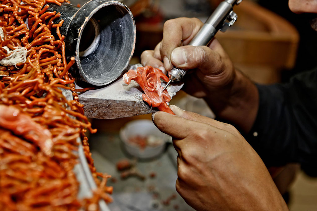 Lavorazione del Corallo