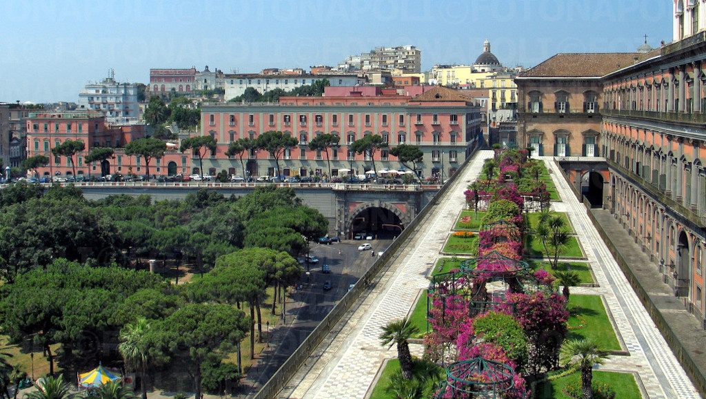 Palazzo Reale di Napoli - Giardini Reali - Terrazza