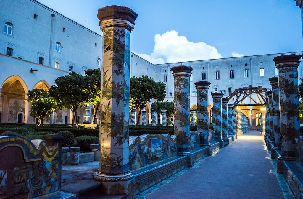 Una notte nel Chiostro di Santa Chiara a Napoli 2019