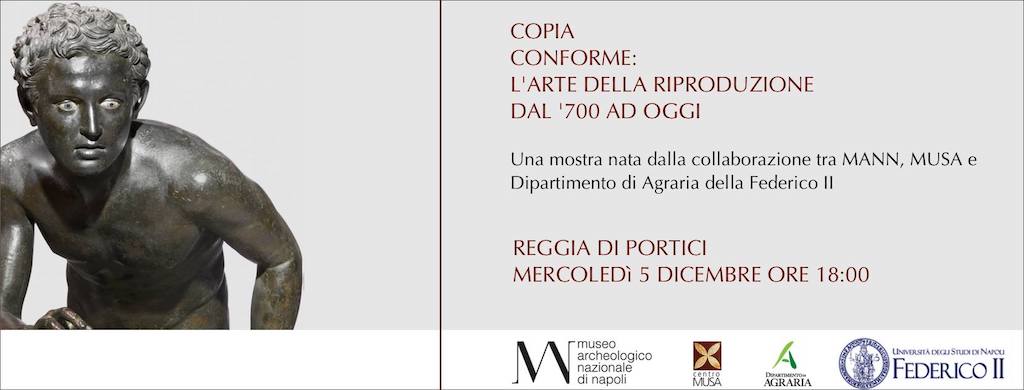 Reggia Borbonica di Portici, in mostra i calchi dei Borbone