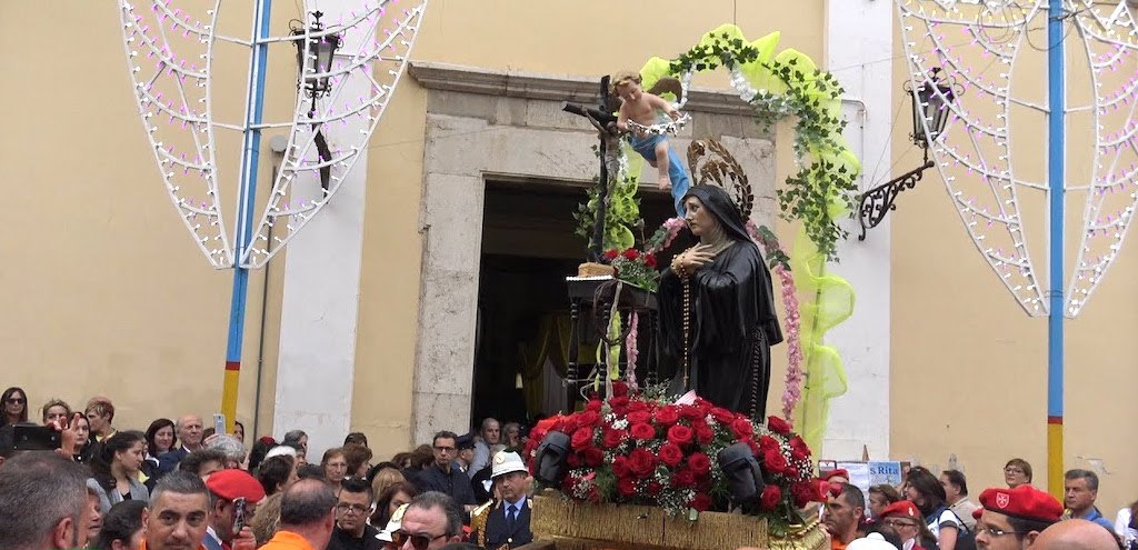 Avellino Processione di Santa Rita