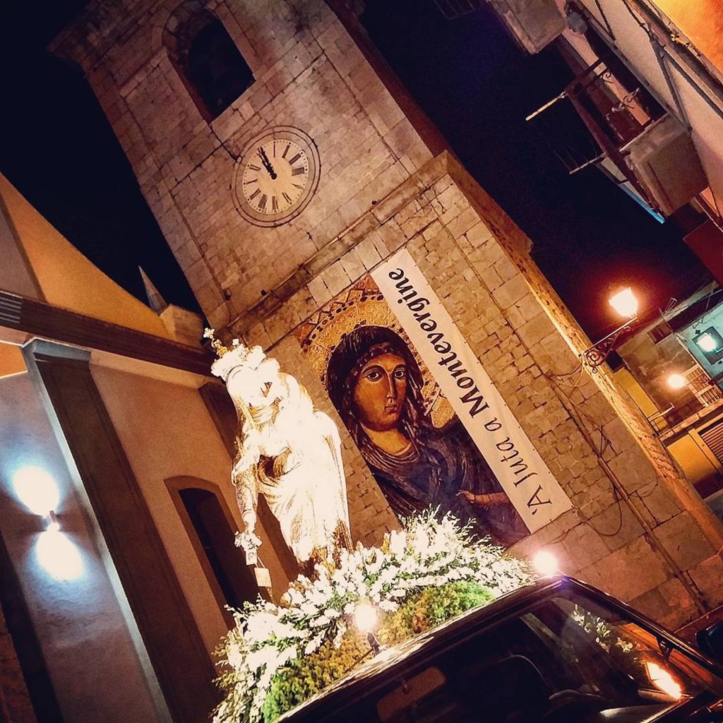 'A Juta a Montevergine, Processione