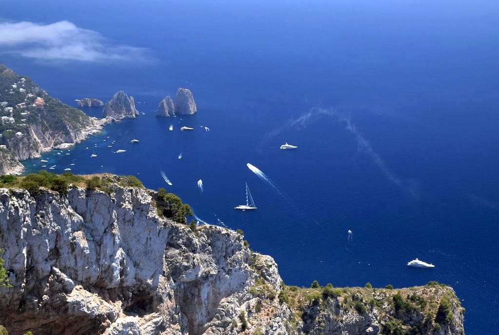 Capri Panorama da Monte Solaro
