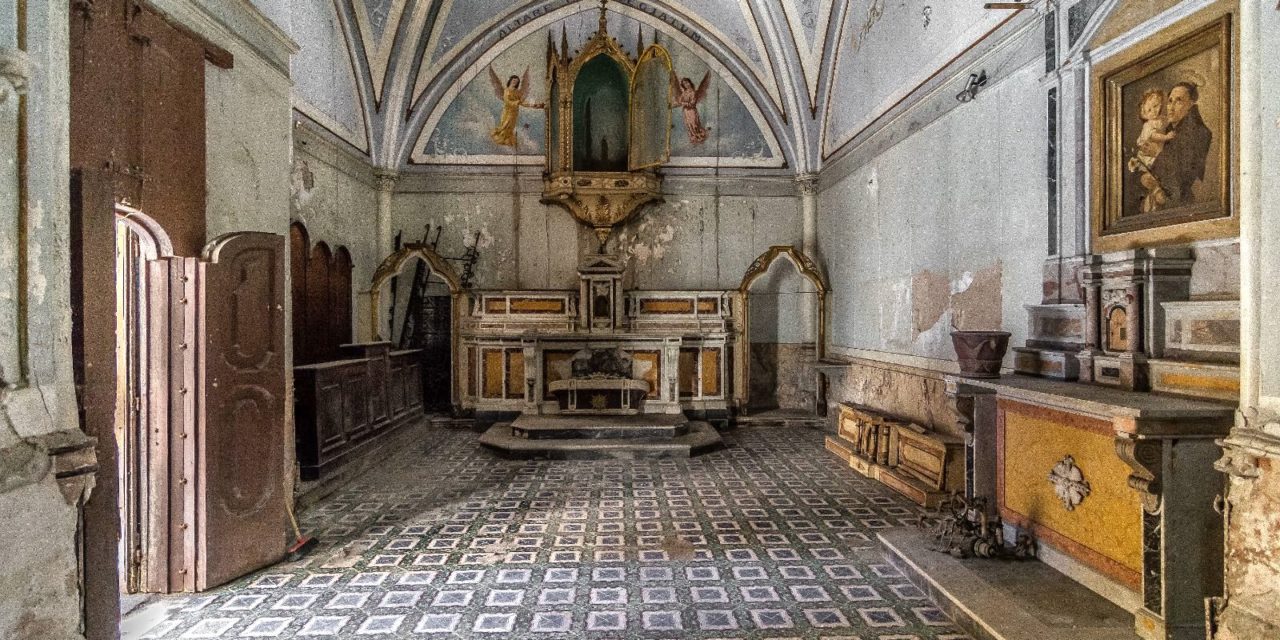 Chiesa di Santa Luciella e il teschio con le orecchie