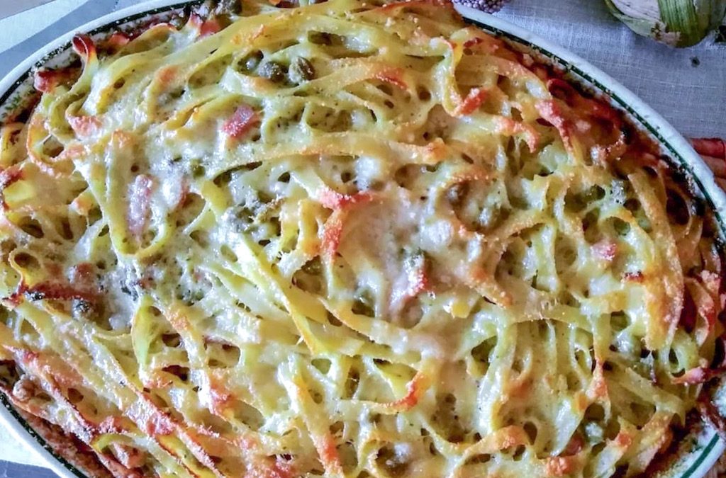 Ricetta della Crostata di Tagliolini classica