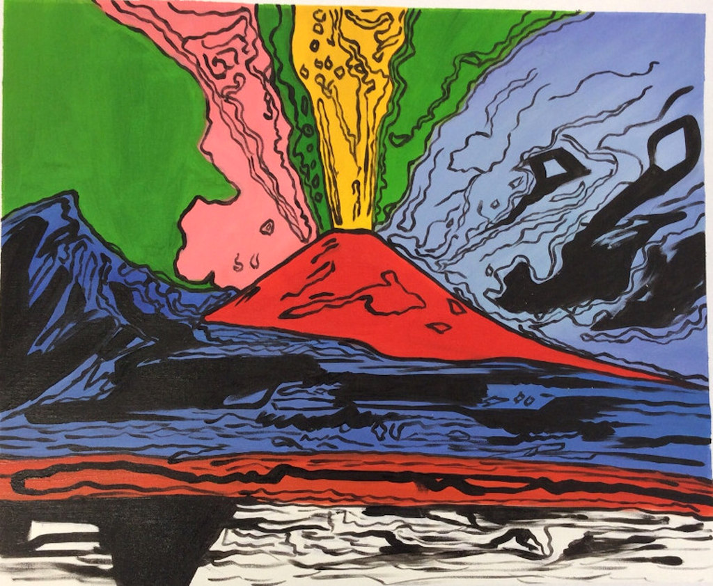 Vesuvius, 1985 : Andy Warhol