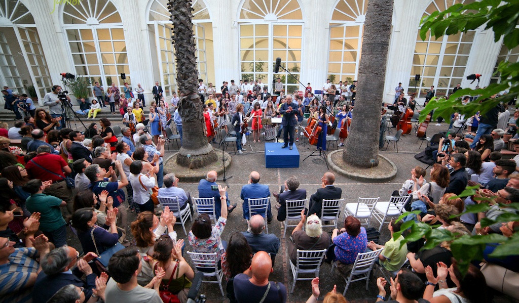 L’Orto Botanico di Napoli ospita l’Orchestra Scarlatti Junior