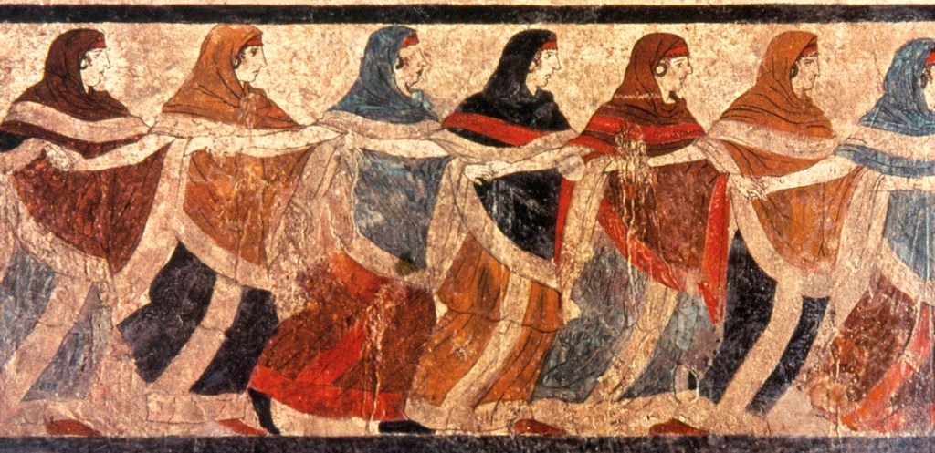 Danzatrici di Ruvo, Museo Archeologico di Napoli