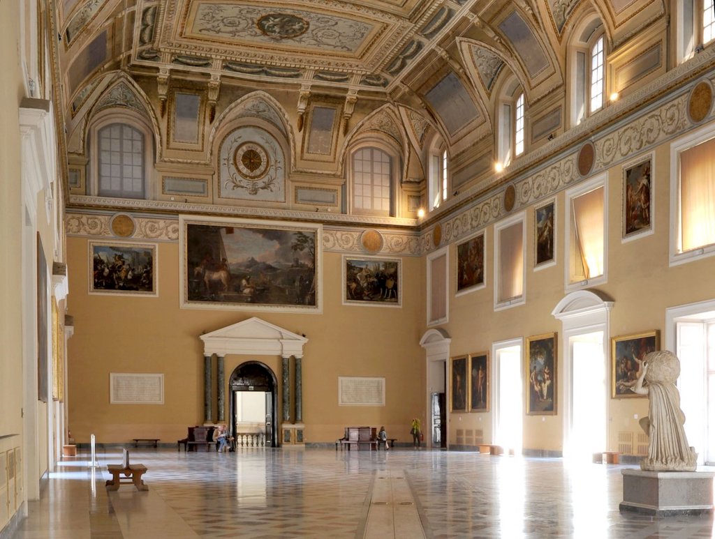 Meridiane di Napoli MANN Napoli Salone della Meridiana