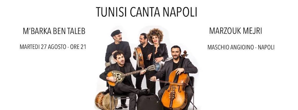 Concerto Tunisi canta Napoli nel cortile del Maschio Angioino