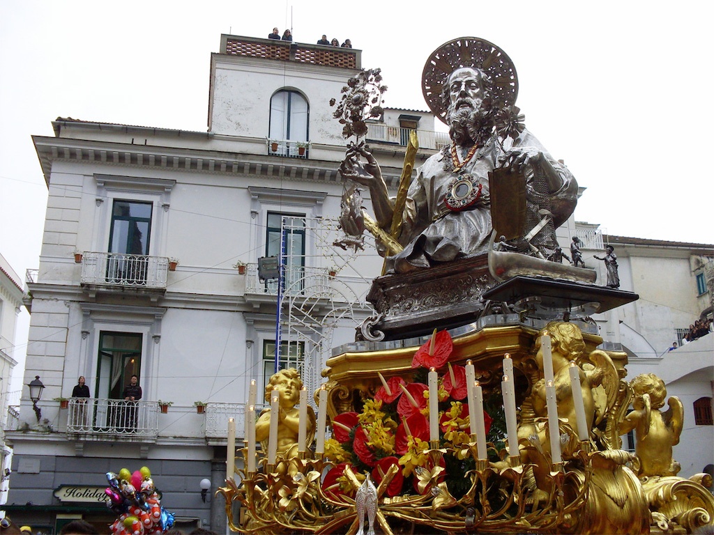 Statua di Sant Andrea Amalfi