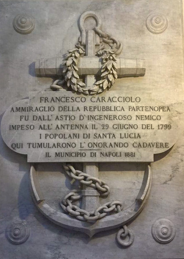 Epitaffio Ammiraglio Caracciolo