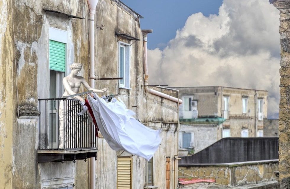 “Fuga dal museo”, le opere del MANN passeggiano per Napoli