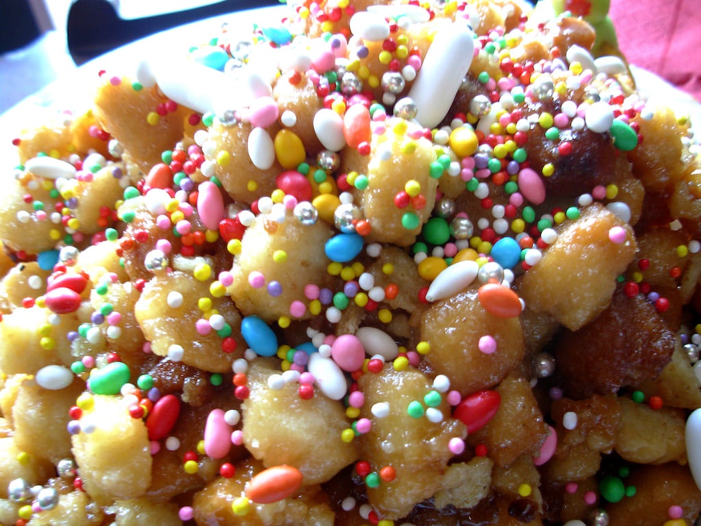 Gli struffoli napoletani