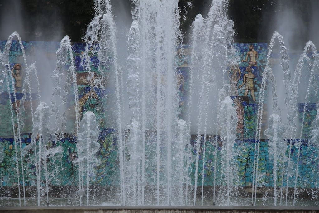 Mostra d'Oltremare Fontana dell Esedra