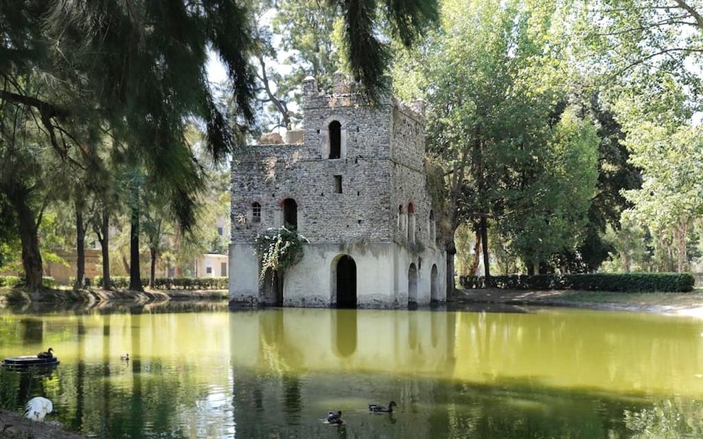 Laghetto di Fasilides e castello di Gondar, Mostra d’Oltremare Napoli