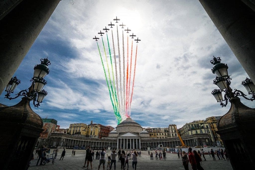 Festa della Repubblica, Frecce Tricolori a Napoli